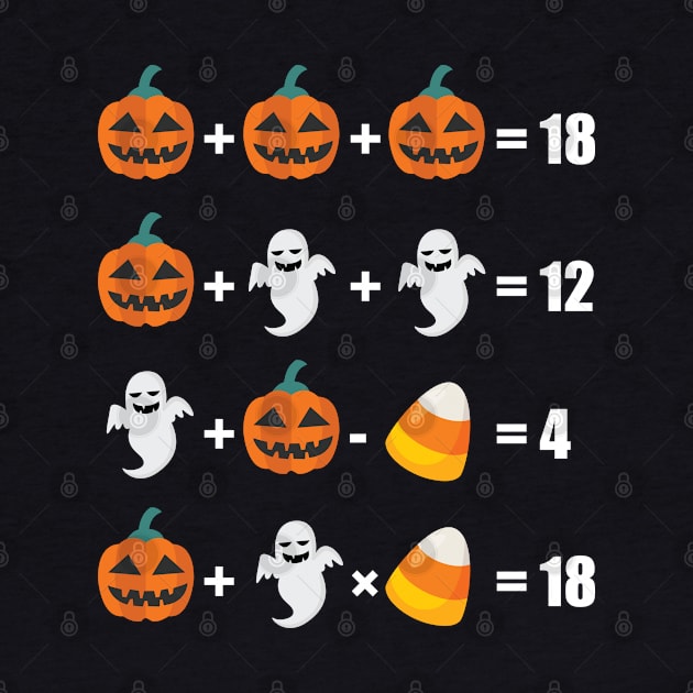 Halloween Math Teacher Math Equation by FamiLane